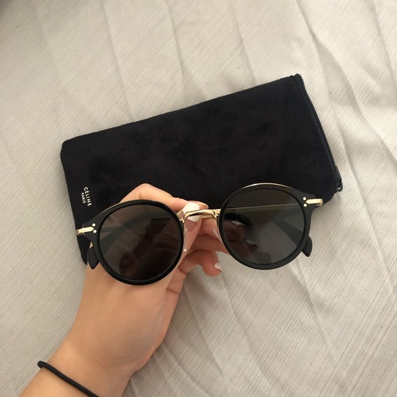 Celine Accessories - CELINE Round Sunglasses 41373/S